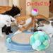 Apmemiss Clearance Christmas Cat Ball Toy Kitty Yarn Puffs Assorted Color Small Cat Toy Plush Kitty Soft Balls Cat Pom Pom Balls Fuzzy Kitty Balls for Pet Cat Kitten Kitty Christmas Gifts