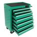 7-Drawer Rolling Tool Box Rolling Tool Chest with Drawers Heavy Duty Utility Industrial Service Cart with Locking System Drawer Tool Storage Organizer for Warehouse Garage Workshop