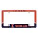 Rico Industries College Illinois Fighting Illini Two-Tone 12 x 6 Chrome All Over Automotive License Plate Frame for Car/Truck/SUV