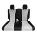 Custom Fit Seat Covers for 2016â€“2022 Honda Pilot Car Seat Covers 3rd Row Bench Only Gray Neoprene Seat Cover Waterproof Car Seat Covers Honda Accessories Automotive Seat Covers for SUV