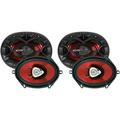 Pack of (2) Boss CH5720 250W Chaos Series 5 x 7 / 6 x 8 2-Way Car Stereo Speakers