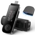 AGPTEK MP3 Player with Bluetooth 2 in 1 Type-C & USB Music Player with Clip 64GB Black