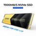 ORICO 512GB NVMe SSD PCIe 4.0X4 m.2 2280 Internal SSD up to 7000MB/s SSD Internal Hard Drive Compatible with Laptops Computer w/ Cooling Vest
