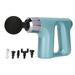 Fyearfly Muscle Massage Gun Percussion Massage Gun Massage Device Handheld Vibration Deep Tissue Muscle Electric Gun (blue)