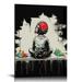 EastSmooth Banksy Wall Art Graffiti Canvas Wall Art Behind the Curtain Colorful Wall Decor Pop Art Wall Decor Graffiti Poster Graffiti Decor Street Art Colorful Posters for Room Decor