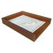 Dacasso Rustic Leather Letter Tray