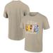 Men's Ripple Junction Tan Care Bears Give the Gift of Friendship Holiday Graphic T-Shirt