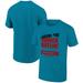 Men's Ripple Junction Turquoise The Office I Survived Christmas Party Holiday Graphic T-Shirt