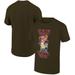 Men's Ripple Junction Olive Brown Bob's Burgers Bells Holiday Graphic T-Shirt