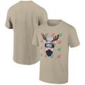 Men's Ripple Junction Tan Naruto Shippuden Reindeer Kakashi Holiday Graphic T-Shirt