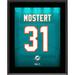 Raheem Mostert Miami Dolphins 10.5" x 13" Jersey Number Sublimated Player Plaque