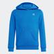 Sweatshirt ADIDAS ORIGINALS "HOODIE" Gr. 176, blau (blue) Kinder Sweatshirts