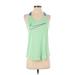 Nike Active Tank Top: Green Activewear - Women's Size Small