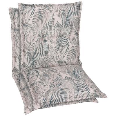 Sesselauflage GO-DE, beige, B:50cm H:7cm T:110cm, Baumwolle, Polyester, Polyurethan, Polsterauflagen, 110x50 cm Image