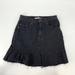 Levi's Skirts | Levis Mile High Ruffle Skirt Black Stretch Denim A Line Mini Womens 26 | Color: Black | Size: 26