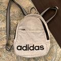 Adidas Bags | Adidas Mini Sport Backpack - Very Light Gray | Color: Black/White | Size: Os