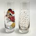Disney Holiday | Disney Minnie Mouse Christmas Santa Stemless Flute Glass And Festive Flute Glass | Color: Red/Yellow | Size: Os