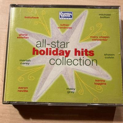 Columbia Media | Columbia House Presents All-Star Holiday Hits Collection (3cd’s, 2002) Christmas | Color: Green/Silver | Size: Os