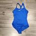 Nike Swim | Euc Nike Girls Sz 13-15 Yrs Onepiece Swimsuit | Color: Blue/White | Size: 13- 15 Yrs