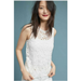 Anthropologie Tops | James Coviello Martigues Tank Top Womens Size S Anthropologie White Crochet Knit | Color: White | Size: S