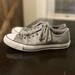 Converse Shoes | Converse Chuck Taylor Men’s Grey Leather Low Top Shoes Size 11 | Color: Gray/White | Size: 11
