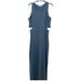 Athleta Dresses | Athleta Women’s Cut Out Maxi Abysis Dress Teal Sz M | Color: Blue/Green | Size: M