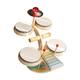 Oshhni Drum Xylophone Toy Montessori Musical Toy Sensory Toy Motor Skill Wooden Xylophone Musical Toy Baby Drum Set for Kids