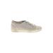 Ecco Sneakers: Gray Print Shoes - Women's Size 37 - Round Toe