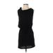 Lanston Casual Dress - Sweater Dress: Black Solid Dresses - Women's Size X-Small