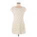 Xhilaration Casual Dress: Ivory Dresses - Women's Size Medium