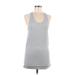 Athleta Active Tank Top: Gray Activewear - Women's Size Medium