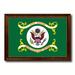 Trinx US Army Retired Military Flag Canvas Print, 15 x 21 Canvas in Brown/Green/Red | 21 H x 30 W in | Wayfair CC91951651B645A899698F8501B5174A