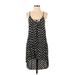 Millau Casual Dress - Mini Scoop Neck Sleeveless: Black Dresses - Women's Size Small