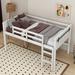 Harriet Bee Jaleigha Twin Platform Bed Wood in White | 42.4 H x 42 W x 79.1 D in | Wayfair 6A2A012C79994191830CAC629E088481