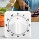 Minuterie mécanique portable sans batterie minuterie de cuisine pour la cuisson et la cuisson 60