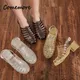 Comemore-Sandales d'été en PVC à talons hauts pour femmes chaussures de nuit à talon moyen