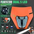 PowerZone-Lumière de sauna LED pour moto lampe frontale smiley moto carénage pour KTM EXC SXF MX