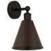 Ballston Cone 13"High Oil Rubbed Bronze Sconce With Oil Rubbed Bronze