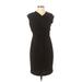 Alexia Admor Casual Dress - Sheath: Black Solid Dresses - Women's Size Small