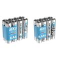 ANSMANN Akku AA Mignon 2100mAh 1,2V NiMH & Akku AAA Typ 1100 mAh (min. 1050 mAh) NiMH 1,2 V (8 Stück)