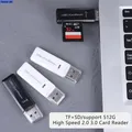 1pc USB Card Reader 3.0 2.0 TF SD Card Reader 2 in1 Cardreader Micro SD Adapter PC Laptop Smart