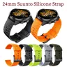 Suunto 7 cinturino per orologio in Silicone 24mm cinturino rapido per Suunto 9 Baro Suunto Spartan