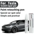 Per Tesla Model 3 Y XS Penna per riparazione vernice Penna per vernice bianca perla nera Agente per riparazione vernice ruota Tesla Set di riparazione vernice
