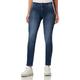 TOM TAILOR Damen 1039874 Kate Slim Jeans, 10120-Used Dark Stone Blue Denim, 33/30