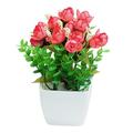 Wozhidaoke Artificial flowers Fake Flower Pendant Floor Flower Potted Plant Desktop Decoration Bonsai Home Decoration Standard