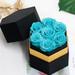 Preserved Rose Gifts for Her Birthday Gifts for Women Gifts for Mom Girl Friend Wife Grandma Christmas Birthday Valentine s Day (B-Peacock Blue)