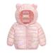 Lilgiuy Cute Baby Girls Jacket Kids Boys Down With Ear Hoodie Spring Girl Clothes Infant Children s Clothing for Boys Coat for School Uniforms