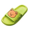 Wilucolt Girls Slippers Fashion Summer Cartoon Indoor Slippers Boys And Girls Thick Bottom Home Slippers Soft Bottom Sandals Light Weight