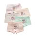 Godderr Girls Cotton Underwear Kids Soft Briefs Panties Toddler Breathable Undies Pack of 5 Soft Cotton Shorts Baby Princess Underwear