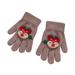 Bjutir Kids Winter Gloves Toddler Soft Cartoon Deer Gloves Kids Baby Boys Girls Winter Warm Knit Mittens